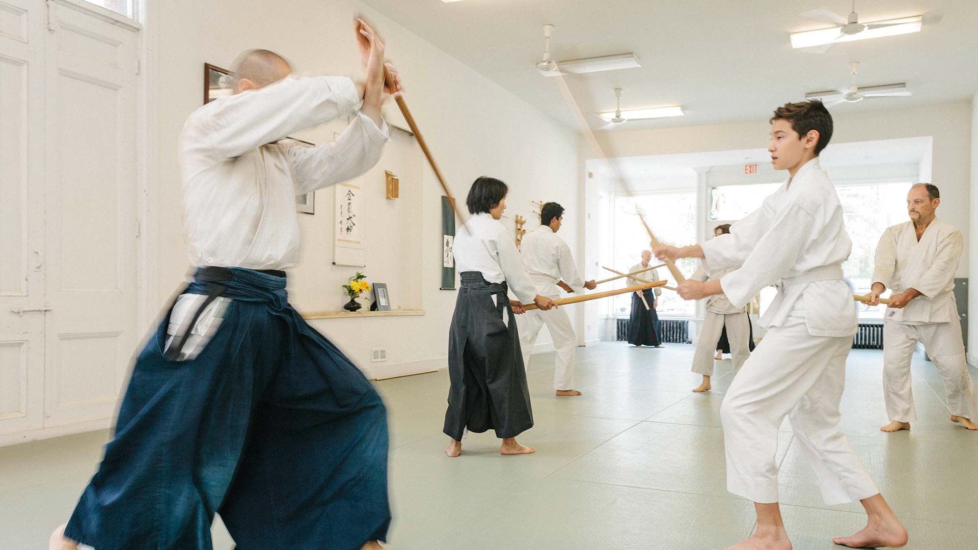 aikido weapons martial arts classes downtown toronto
